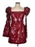 Assorted Brands 100% Polyester Burgundy Cocktail Dress Size L - photo 1