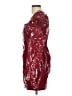 Assorted Brands 100% Polyester Burgundy Cocktail Dress Size L - photo 5