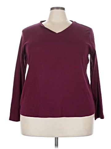 Liz Claiborne 3/4 Sleeve T-Shirt (view 1)