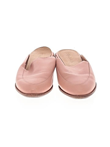 Madewell The Frances Loafer Mule in Leather (view 2)