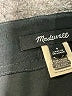 Madewell 100% Polyester Tweed Gray Herringbone Assembly A-Line Mini Skirt Size 4 - photo 4