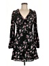 Socialite 100% Polyester Floral Black Casual Dress Size M - photo 1