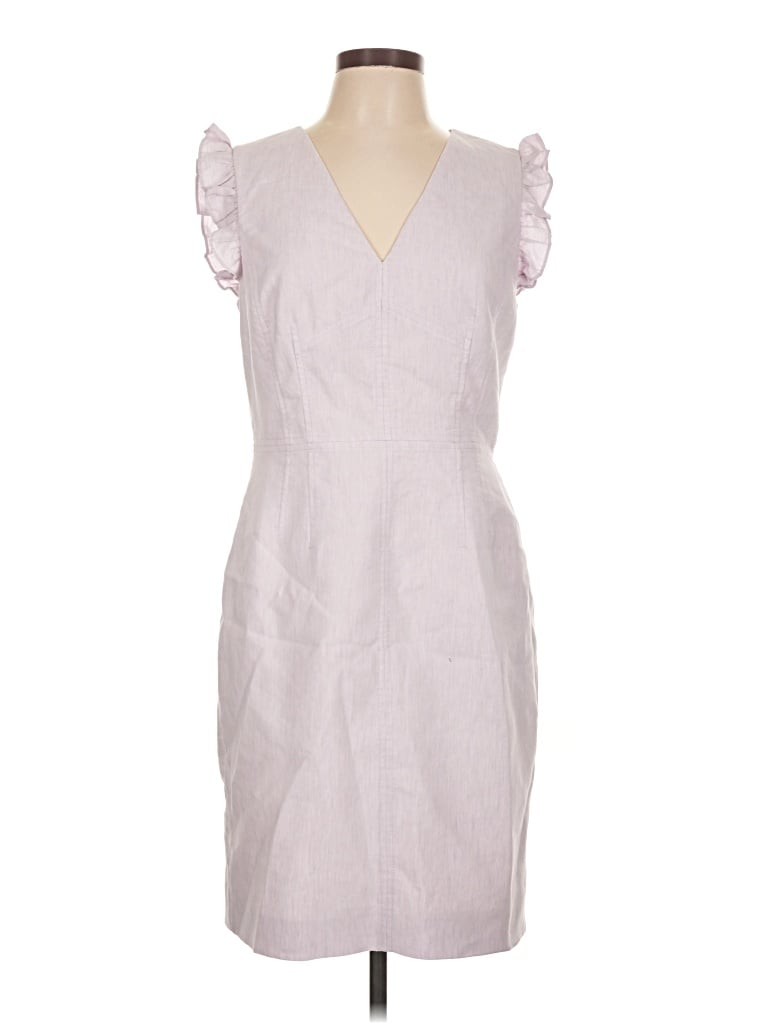 Pre-owned Tailored By Rebecca Taylor Casual Dress In Gray