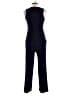 Boohoo Solid Blue Jumpsuit Size 10 - photo 2