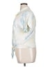 Caffé Marrakesh 100% Rayon Tie-dye Blue Short Sleeve Blouse Size XL - photo 5