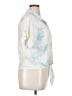 Caffé Marrakesh 100% Rayon Tie-dye Blue Short Sleeve Blouse Size XL - photo 4