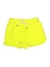 Double Zero Solid Yellow Athletic Shorts Size M - photo 1