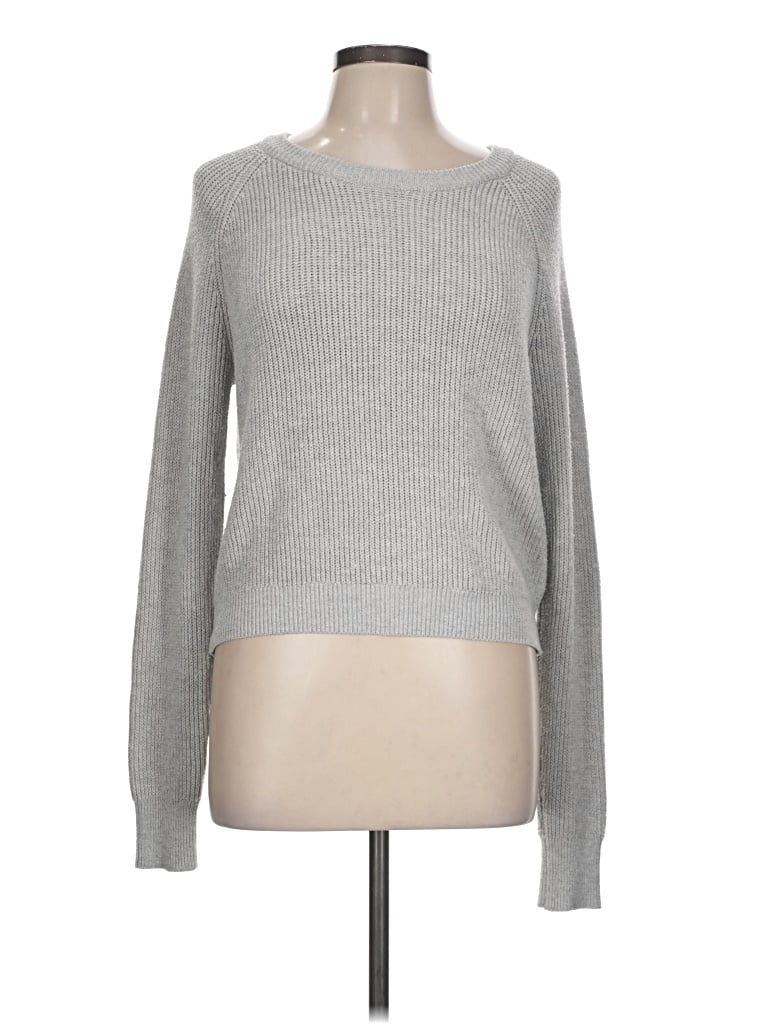 Pre-owned Brandy Melville Pullover Sweater In Gray