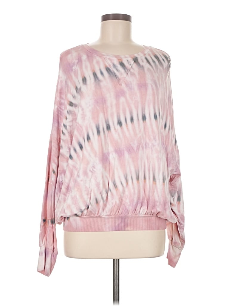 Pre-owned Young Fabulous & Broke Pullover Sweater In Pink