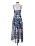 Unbranded 100% Polyester Blue Casual Dress Size S - photo 2