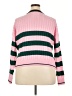 all in motion 100% Cotton Stripes Pink Pullover Sweater Size XXL - photo 2