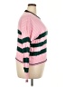 all in motion 100% Cotton Stripes Pink Pullover Sweater Size XXL - photo 4