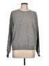 Aqua 100% Cashmere Stars Gray Cashmere Pullover Sweater Size L - photo 1