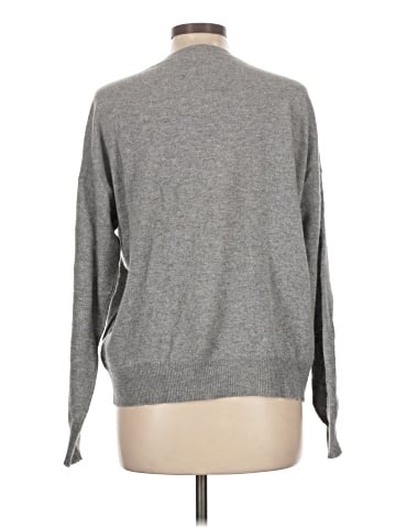 Aqua Cashmere Pullover Sweater (view 2)