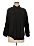 Assorted Brands Solid Black 3/4 Sleeve Blouse Size M - photo 1