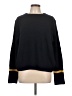 Sibel Saral 100% Wool Color Block Black Wool Pullover Sweater Size L - photo 1