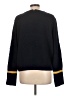 Sibel Saral 100% Wool Color Block Black Wool Pullover Sweater Size L - photo 2