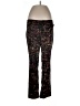 Cache Print Black Casual Pants Size 12 - photo 1