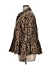 Mud Pie Animal Print Brown Jacket Size XL - photo 5