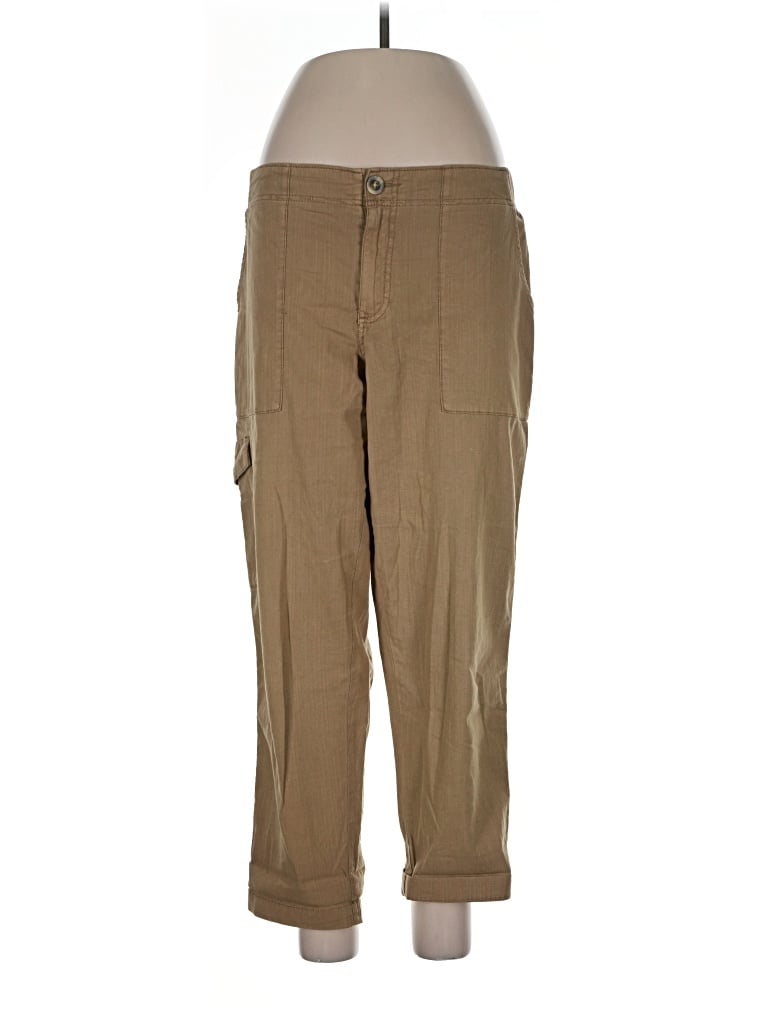Pre-owned Sonoma Goods For Life Cargo Pants In Tan