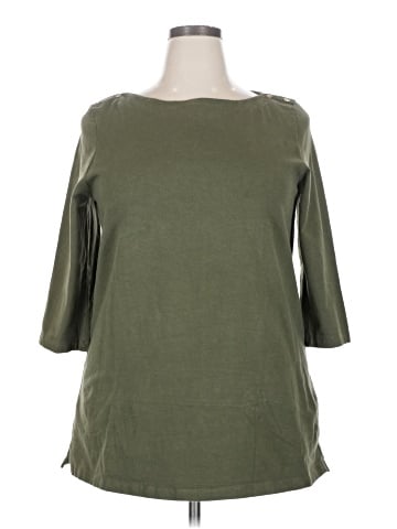 Jessica London 3/4 Sleeve T-Shirt (view 1)