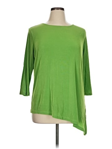 Effortless Style by citiknits 3/4 Sleeve Top (view 1)
