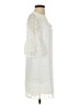 Unbranded 100% Polyester White Casual Dress Size S - photo 4