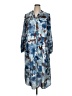 Halogen 100% Polyester Blue Casual Dress Size 1X - photo 1
