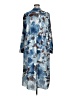 Halogen 100% Polyester Blue Casual Dress Size 1X - photo 2