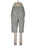 IZOD Houndstooth Ivory Silver Casual Pants Size 12 - photo 2