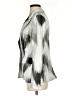 Natori Graphic Silver Blazer Size S - photo 5