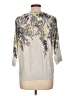 INC International Concepts 100% Rayon Floral Gray Pullover Sweater Size L (petite) - photo 2