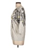 INC International Concepts 100% Rayon Floral Gray Pullover Sweater Size L (petite) - photo 5