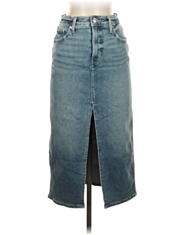 Express Denim Skirt (view 1)