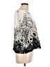 Joseph A. Paisley Silver Cardigan Size L - photo 4