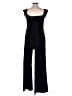 Express Solid Black Jumpsuit Size M - photo 2