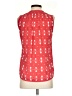 Banana Republic 100% Polyester Red Sleeveless Blouse Size 0 - photo 2