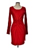 Wishful Park Solid Red Cocktail Dress Size L - photo 1