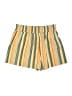 Shein Stripes Yellow Shorts Size L - photo 2
