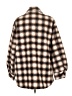 Time and Tru Plaid Brown Coat Size L - photo 2