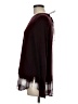 Ann Taylor LOFT Plaid Burgundy Pullover Sweater Size M - photo 5