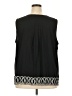 The Limited Black Sleeveless Blouse Size 2X - photo 2