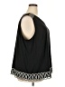 The Limited Black Sleeveless Blouse Size 2X - photo 4