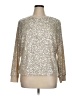 Sanctuary Metallic Silver Pullover Sweater Size 1X - photo 1