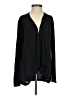 TOBI Black Long Sleeve Blouse Size S - photo 1
