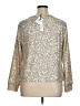 Sanctuary Metallic Silver Pullover Sweater Size 1X - photo 2
