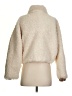 Blank NYC 100% Polyester Ivory Faux Fur Jacket Size S - photo 2