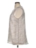 dalia Gray Sleeveless Blouse Size XL - photo 5