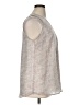 dalia Gray Sleeveless Blouse Size XL - photo 4