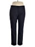 Les Copains Chevron-herringbone Blue Casual Pants Size EU 50 / US 18-20 - photo 1
